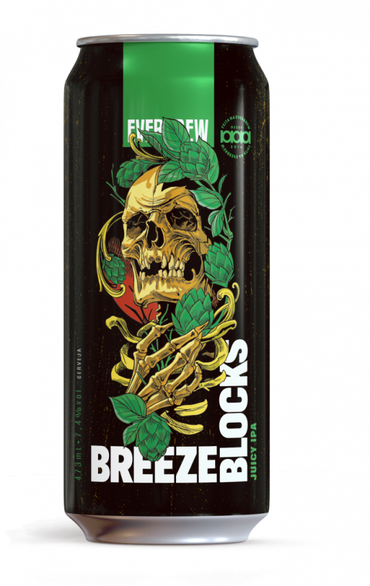 Cerveja Breezeblocks lata 473ml