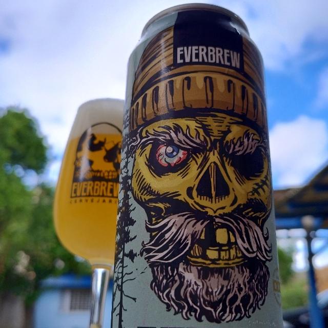 Cerveja Evermaine - Juicy IPA Cervejaria Everbrew lata 473ml.