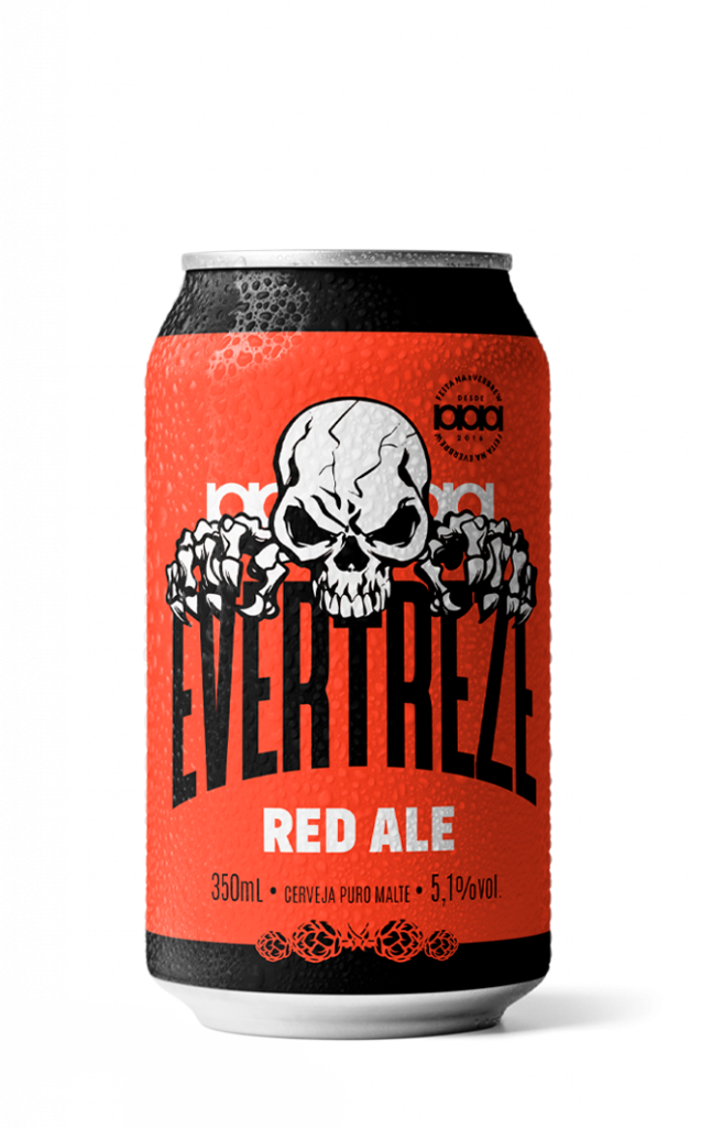 Evertreze Red Ale lata 350ml.