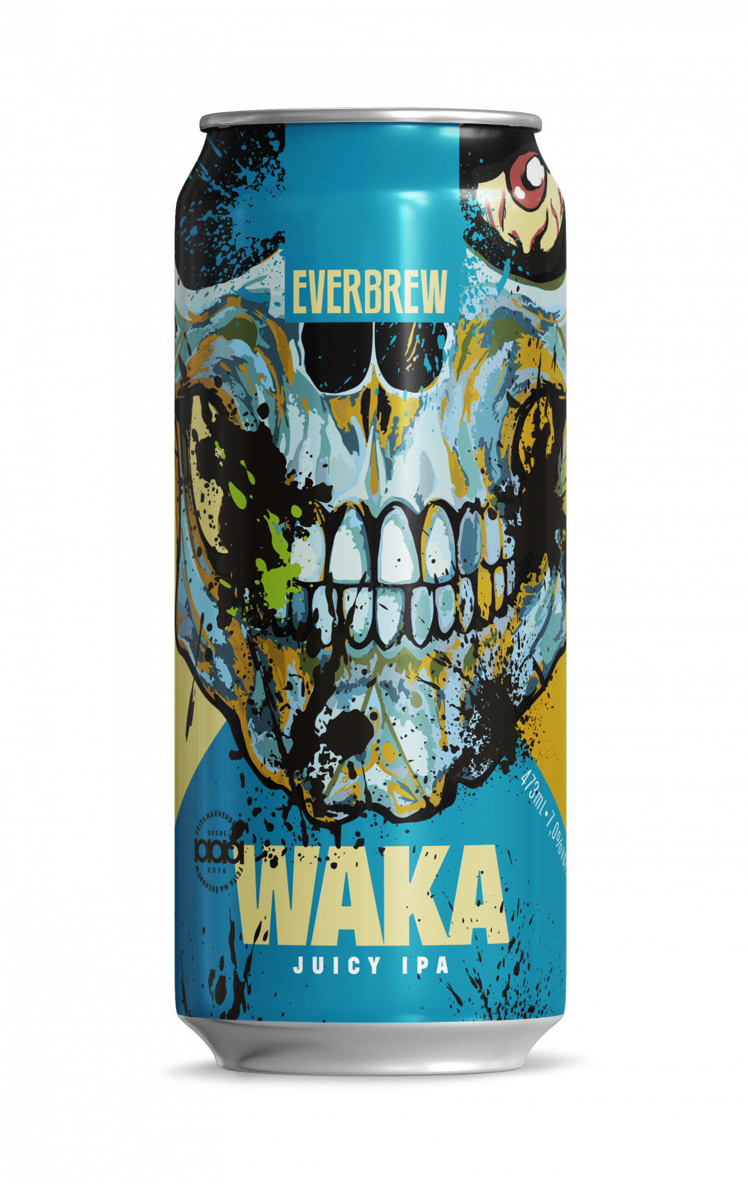 Cerveja Waka lata 473ml